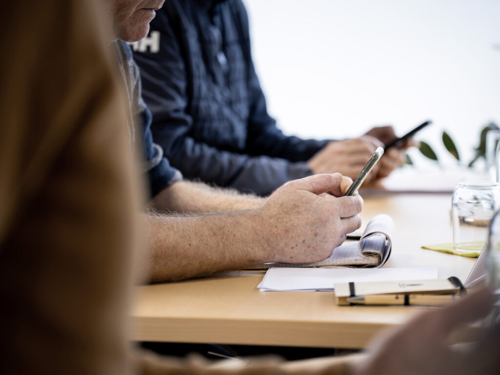 Participants suivant une formation technique CALIA